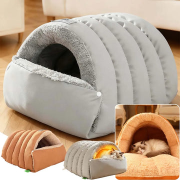 Cozy Cat Cave Bed